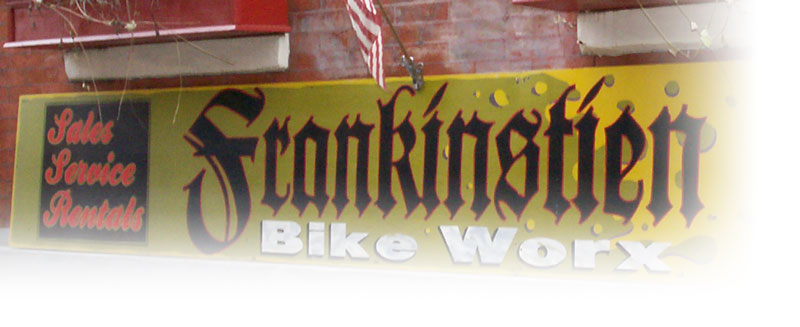 Frankinstien Bike Worx: Sales, Service, Rentals in center city Philadelphia, Spruce Street 19102, info@frankinstienbikeworx.com